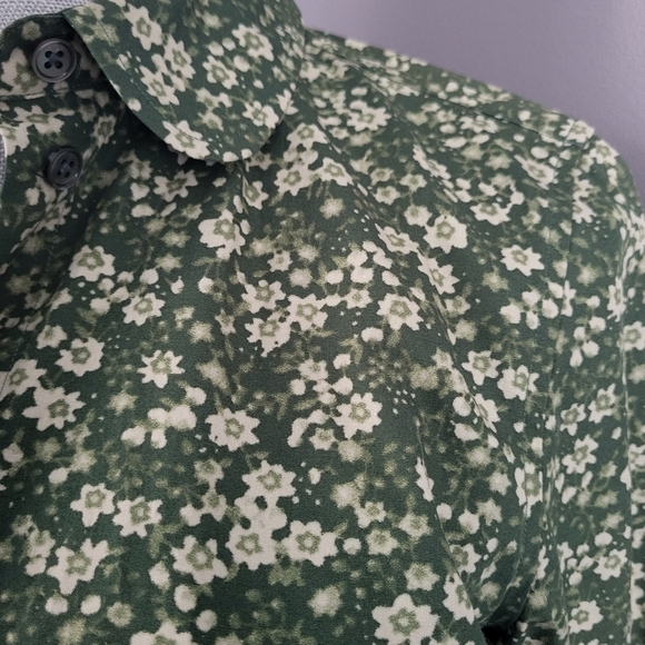 ​Marc Jacobs Floral Longline Peter Pan Collar Blouse - Picture 7 of 8